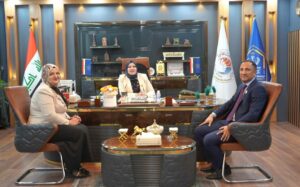 السيدة رئيس الجامعة التقنية الشمالية تثمن جهود السيدة عميد المعهد التقني الموصل ... السيدة رئيس الجامعة التقنية الشمالية تثمن جهود السيدة عميد المعهد التقني الموصل ...